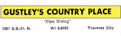 Gustelys Country Place - Sep 1965 Ad (newer photo)